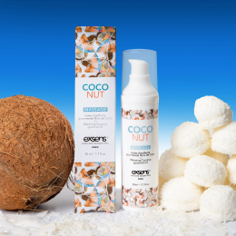 Масажна олія EXSENS Coconut 50 мл розігріває, без цукру, без парабенів, їстівне - - фото №6