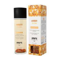 Масажна олія EXSENS Amber Jojoba (гармонізує, з бурштином) 100мл, натуральна - - фото №5