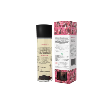Масажна олія EXSENS Garnet Argan (чуттєве з гранатом) 100мл, натуральна - фото №2