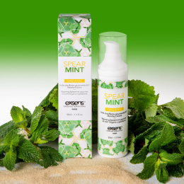 Масажна олія EXSENS Organic Spear Mint 50мл розігрівальна, без цукру, без парабенів, їстівна - - фото №5