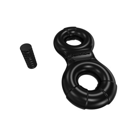 Ерекційне віброкільце Bathmate Vibe Ring Eight, подвійне, для члена і мошонки - фото №4
