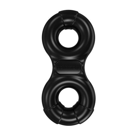 Ерекційне віброкільце Bathmate Vibe Ring Eight, подвійне, для члена і мошонки - фото №3