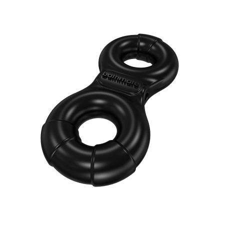Ерекційне віброкільце Bathmate Vibe Ring Eight, подвійне, для члена і мошонки - фото №2