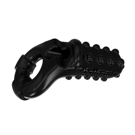 Ерекційне віброкільце Bathmate Vibe Ring Tickle з великим стимулятором клітора або яєчок - фото №2