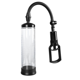 Вакуумна помпа з ручним насосом Men Powerup Black - фото