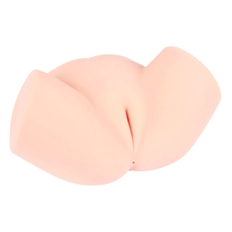 Мастурбатор-півторс Kokos Samanda 2WayPlus з функцією масажу та вібрацією, два входи: вагіна та попка - - фото №2