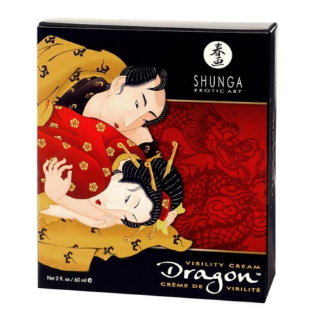 Стимулювальний крем для пар Shunga SHUNGA Dragon Cream (60 мл), ефект тепло-холод та поколювання №2
