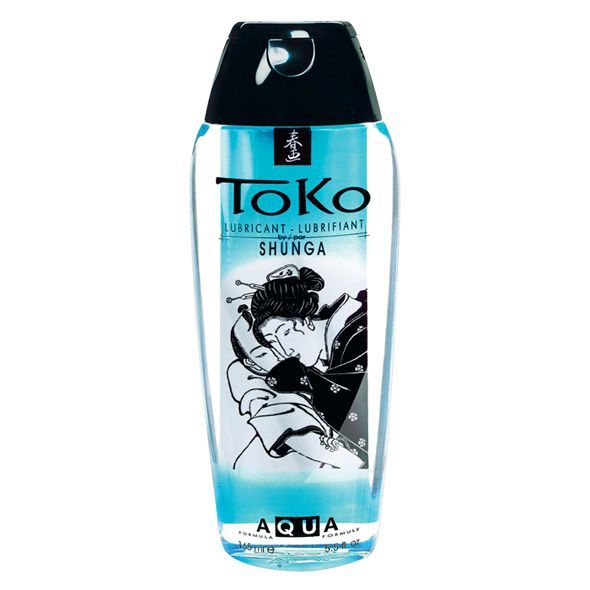 Лубрикант на водній основі Shunga Toko AQUA (165 мл) підходить для щоденного використання - фото