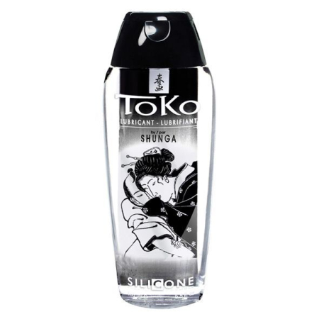 Лубрикант на силіконовій основі Shunga Toko SILICONE (165 мл) підходить для частого використання 