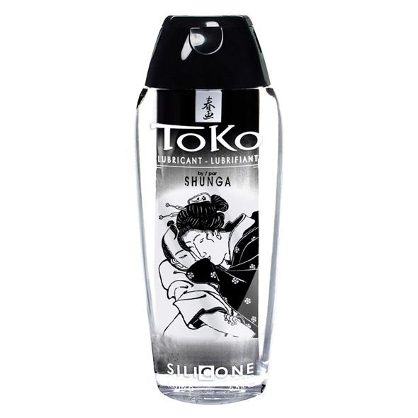 Лубрикант на силіконовій основі Shunga Toko SILICONE (165 мл) підходить для частого використання 