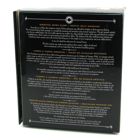 Гель для NURU-масажу Shunga Oriental Body-to-Body – Exotic Fruits (2 x 225 мл) плюс простирадло - фото №4