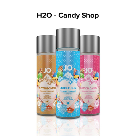 Лубрикант на водній основі JO H2O — Candy Shop — Bubblegum (60 мл) без цукру та парабенів - фото №5