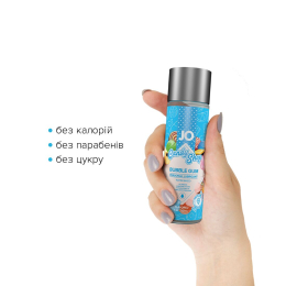 Лубрикант на водній основі JO H2O — Candy Shop — Bubblegum (60 мл) без цукру та парабенів - - фото №2