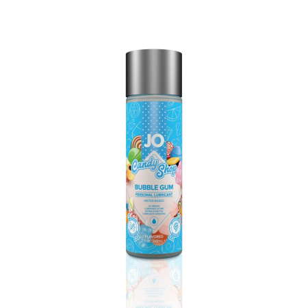 Лубрикант на водній основі JO H2O — Candy Shop — Bubblegum (60 мл) без цукру та парабенів - фото