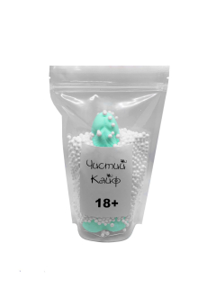 Крафтове мило-член із присоскою Чистий Кайф Turquoise size L, натуральне - - фото №4