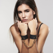 Наручники Bijoux Indiscrets MAZE — Wide Cuffs Black - фото №7