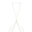 Ланцюжок для тіла Bijoux Indiscrets Magnifique 8 Body Chain - Gold, прикраса для тіла - фото №2