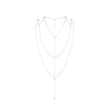 Ланцюжок для спини Bijoux Indiscrets Magnifique Back and Cleavage Chain - Silver, прикраса для тіла - фото №1