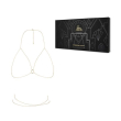 Ланцюжок портупея Bijoux Indiscrets Magnifique Bra Chain - Gold, прикраса на тіло - фото №4