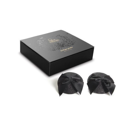 Пестіс Bijoux Indiscrets Burlesque pasties GLITTER and BOW №3