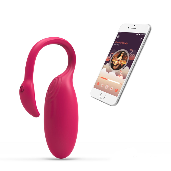 Смарт-віброяйце Magic Motion Flamingo зі стимулятором клітора, 3 види вправ Кегеля 