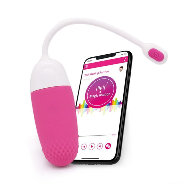 Смарт-віброяйце Magic Motion Vini Pink, керування зі смартфона 