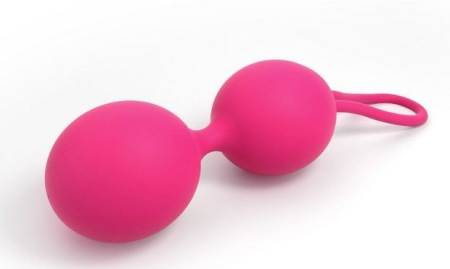 Вагінальні кульки Dorcel Dual Balls Magenta, діаметр 3,6см, вага 55гр - фото №2
