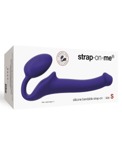 Безремінний страпон Strap-On-Me Violet S, повністю регульований, діаметр 2,7 см - - фото №3