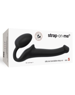 Безремінний страпон Strap-On-Me Black S, повністю регульований, діаметр 2,7 см - - фото №3