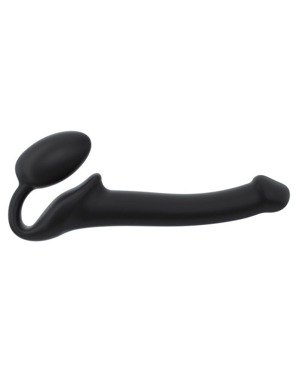 Безремінний страпон Strap-On-Me Black S, повністю регульований, діаметр 2,7 см - фото