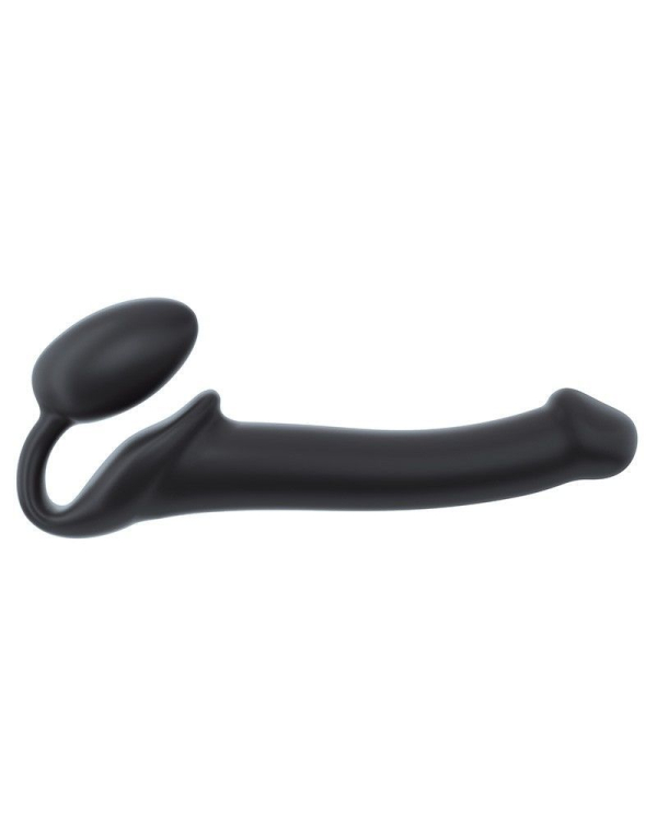 Безремінний страпон Strap-On-Me Black M, повністю регульований, діаметр 3,3 см - фото