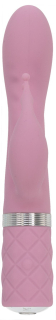 Розкішний вібратор-кролик Pillow Talk - Kinky Pink з кристалом Сваровські, потужний - - фото №2