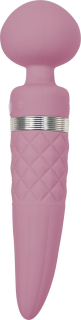 Вібромасажер 2в1 PILLOW TALK - Sultry Pink, класичний масажер і вібратор з ротацією, підігрів - - фото №4