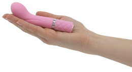 Розкішний вібратор Pillow Talk - Racy Pink з кристалом Сваровські для точки G, подарункове паковання - - фото №5