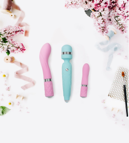 Розкішний вібратор Pillow Talk - Sassy Teal з кристалом Сваровські для точки G, подарункова упаковка - - фото №6