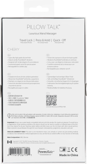 Розкішний вібромасажер PILLOW TALK - Cheeky Pink з кристалом Swarovsky, плавне підвищення потужності - - фото №9