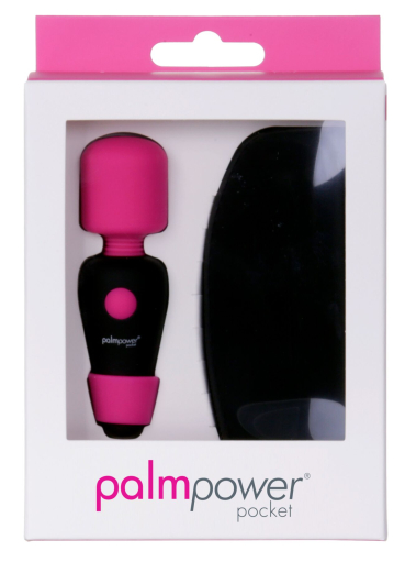 Мінівібромасажер PalmPower Pocket із чохлом на блискавці, водостійкий, перезаряджуваний, довжина 9см - фото №6