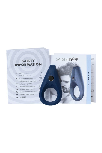 Ерекційне віброкільце Satisfyer Rocket Ring з подовженим стимулятором клітора, перезаряджуване - фото №3