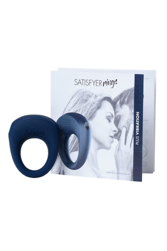 Ерекційне віброкільце Satisfyer Power Ring, класична форма, перезаряджуване, потужне - фото №3