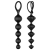 Набір анальних намистин Satisfyer Beads Black, силікон, макс. діаметр 3,3 см та 3,5 см - фото
