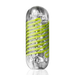 Мастурбатор Tenga Spinner 03 Shell з пружною стимулювальною спіраллю всередині - фото