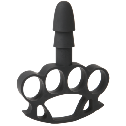 Тримач-кастет Doc Johnson з кріпленням Vac-U-Lock - Knuckle Up для іграшок - - фото №2