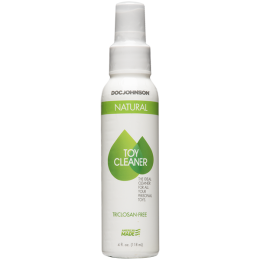 Дезінфекційний спрей Doc Johnson Natural Toy Cleaner (118 мл) без триклозану, сульфатів і парабенів - фото
