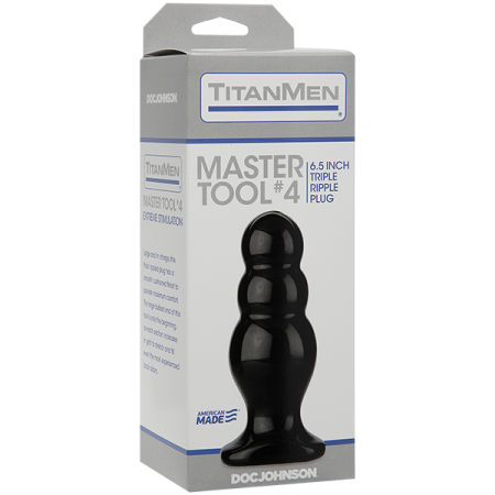 Анальний стимулятор Doc Johnson Titanmen Tools – Master, діаметр 6,6 см №2