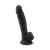Фалоімітатор SilexD Johnny Black (MODEL 1 size 7in), двошаровий, силікон + Silexpan, діаметр 3,8см - фото