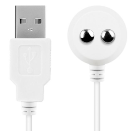 Зарядка (запасний кабель) для іграшок Satisfyer USB charging cable White - фото