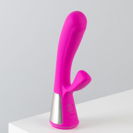 Інтерактивний вібратор-кролик Ohmibod Fuse for Kiiroo Pink - - фото №4