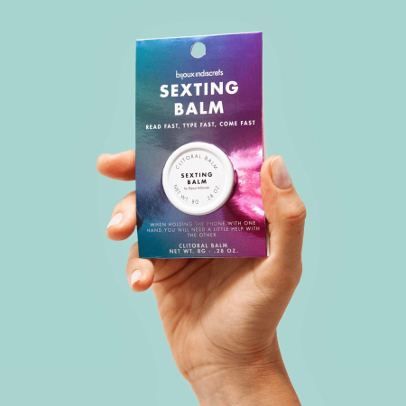 Бальзам для клітора Bijoux Indiscrets Sexting Balm (Пиши, грай та запалюй), розігрівальний - фото №3