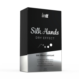Ультрагуста силіконова змазка Intt Silk Hands (15 мл) з матовим ефектом, шовковистий ефект - - фото №3