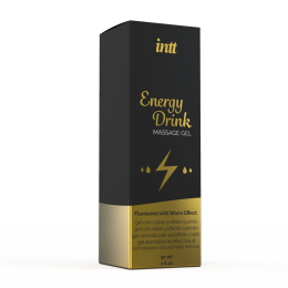 Масажний гель для інтимних зон Intt Energy Drink (30 мл) розігріваючий - - фото №3